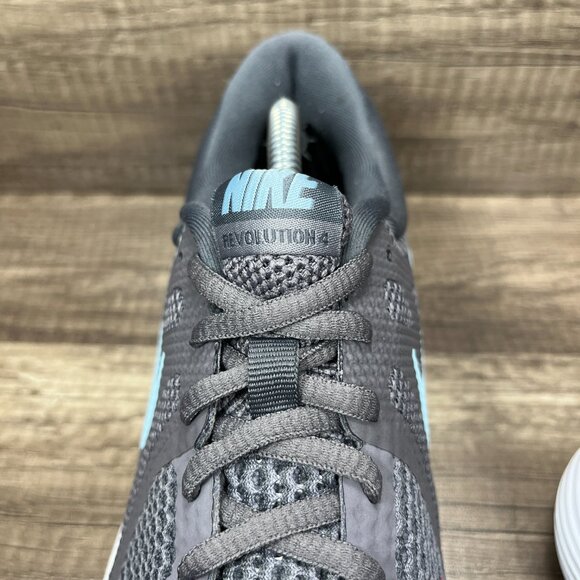 Nike Revolution 4 Gray Blue Womens US Size 8.5 Wide AH8799-004 Running Shoes - Picture 3 of 10
